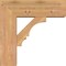 Ekena Millwork Balboa Block Smooth Bracket w/ Offset Brace, Western Red Cedar, 7 1/2"W x 22"D x 22"H BKT0806X22X22BOA05SWR - alternate 3